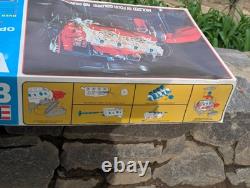 Revell 1/4 Scale Visible V8 Engine VINTAGE Original Box PARTIAL Build