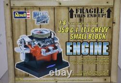 Revell 85-1566 Metal Body 350 C. I. LT-1 Chevy Small Block Engine Model Kit