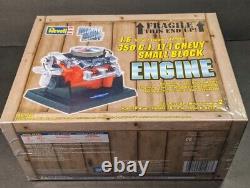 Revell 85-1566 Metal Body 350 C. I. LT-1 Chevy Small Block Engine Model Kit