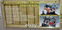 Revell 85-1566 Metal Body 350 C. I. LT-1 Chevy Small Block Engine Model Kit