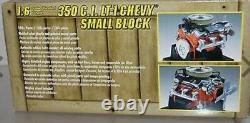 Revell 85-1566 Metal Body 350 C. I. LT-1 Chevy Small Block Engine Model Kit