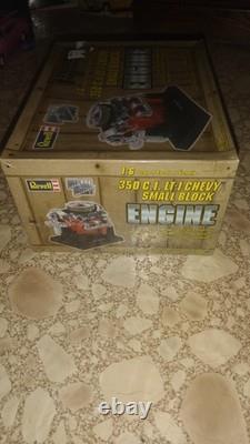 Revell 85-1566 Metal Body 350 C. I. LT-1 Chevy Small Block Engine Model Kit
