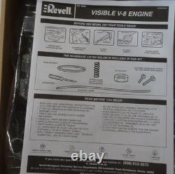 Revell Visible V8 Engine Plastic Model Kit 1/4 Scale Factory 8883