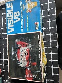 Revell electric motor driven V8 antique model engine