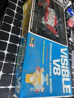 Revell electric motor driven V8 antique model engine