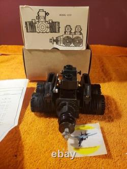 Ross Quad RC Engine Flat Four Model 1200 Rare Motor Withmufflers New KIK25