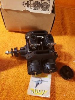 Ross Quad RC Engine Flat Four Model 1200 Rare Motor Withmufflers New KIK25
