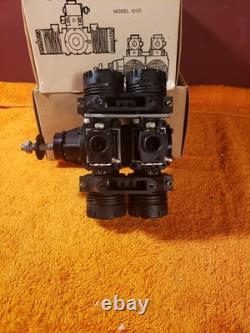 Ross Quad RC Engine Flat Four Model 1200 Rare Motor Withmufflers New KIK25