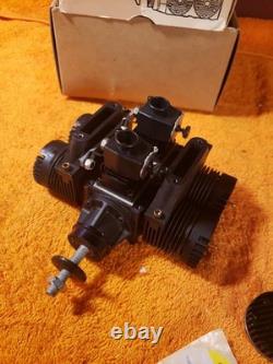 Ross Quad RC Engine Flat Four Model 1200 Rare Motor Withmufflers New KIK25