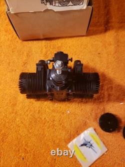 Ross Quad RC Engine Flat Four Model 1200 Rare Motor Withmufflers New KIK25