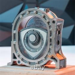 Rotating Engine Model Metal Ornament Kit DIY Assembly Movable Mechanics Toy Gift