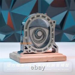 Rotating Engine Model Metal Ornament Kit DIY Assembly Movable Mechanics Toy Gift