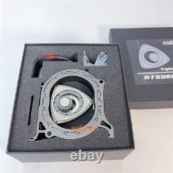 Rotating Engine Model Metal Ornament Kit DIY Assembly Movable Mechanics Toy Gift