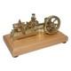 S10 Mini Horizontal Single-cylinder Steam Engine Motor Model Educational Toys
