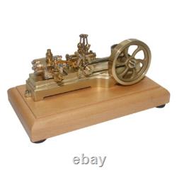 S10 Mini Horizontal Single-cylinder Steam Engine Motor Model Educational Toys