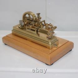 S10 Mini Horizontal Single-cylinder Steam Engine Motor Model Educational Toys