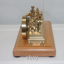 S10 Mini Horizontal Single-cylinder Steam Engine Motor Model Educational Toys