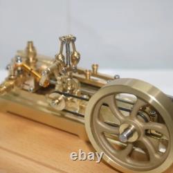 S10 Mini Horizontal Single-cylinder Steam Engine Motor Model Educational Toys