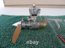 SUPER HURRICANE 24 IGNITION MODEL AIRPLANE ENGINE with Coil, Condenser, Motor Mounts