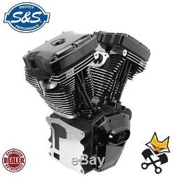 S&s T124 Long Block 124 Engine Motor Harley 06-17 Dyna Models Fxd 310-0900