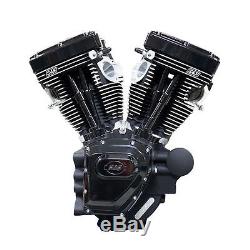 S&s T124 Long Block 124 Engine Motor Harley 06-17 Dyna Models Fxd 310-0900