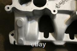 Say WHY AND intake 1949-62 CADILLAC Hot Rod WEIAND manifold 2X4 Dual Quad