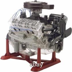 Skill Level 5 V8 Engine Model Kit 314-Piece Plastic Kit with Crank Mechanism