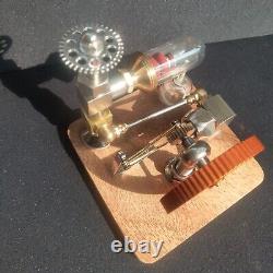 Speed Adjust Mini Stirling Engine Model Kit Hot Air Steam Motor Engine Adult Toy