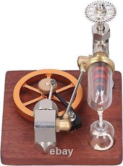Stirling Engine Model Motor Kit Educational Physics Electricity Generator Toy