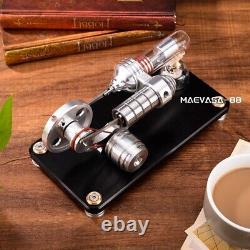 Stirling Engine Motor Model Electricity Power Generator Men Toy Gifts Collection