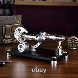 Stirling Engine Motor Model Electricity Power Generator Men Toy Gifts Collection
