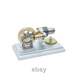 Stirling Engine Motor Model Kit Mini Horizontal Engine Model Educational Toy