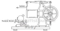 Stirling Engine Motor Model that Works Adults Toy Science Educational Class Demo