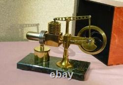 Stirling Engine Single-cylinder Flywheel Motor Model External Combustion