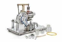 Sunnytech Hot Air Stirling Engine Motor Model Educational Toy Electricity Gen