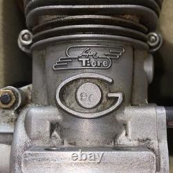 SuperTigre G90 RC Model Airplane Engine Motor with Muffler In Box Sticker Nice