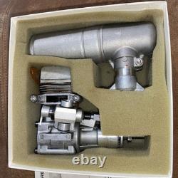 SuperTigre G90 RC Model Airplane Engine Motor with Muffler In Box Sticker Nice