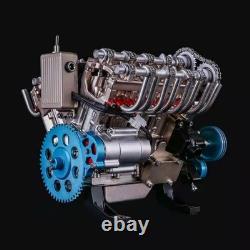 TECHING DM118 V8 Engine Model Kit Working Metal Mechanical Motor DIY STEM