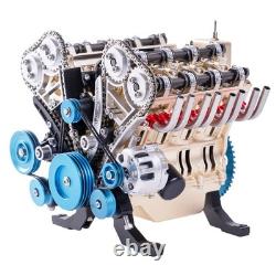 TECHING DM118 V8 Engine Model Kit Working Metal Mechanical Motor DIY STEM