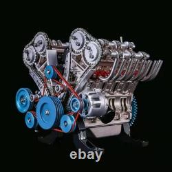 TECHING DM118 V8 Engine Model Kit Working Metal Mechanical Motor DIY STEM