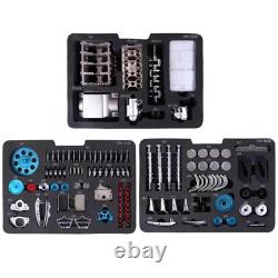 TECHING DM118 V8 Engine Model Kit Working Metal Mechanical Motor DIY STEM