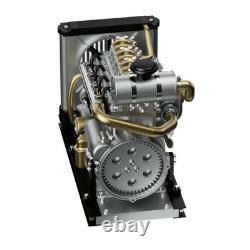 TECHING L4 Diesel Engine Model Kit 110 Full Metal 4 Cylinder OHV Inline Engine
