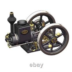 TECHING L4 Diesel Engine Model Kit 110 Full Metal 4 Cylinder OHV Inline Engine