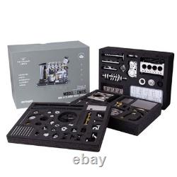TECHING L4 Diesel Engine Model Kit 110 Full Metal 4 Cylinder OHV Inline Engine