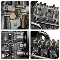 TECHING Mini L4 Diesel Engine Model Full Metal Kit OHV Inline 4 Cylinder 110 US