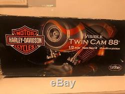 TESTORS 1/2 Scale Model Engine Kit Harley Davidson Twin Cam 88 Motor