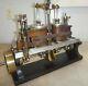 Twin Cylinder Vertical Steam Engine Unknown Maker Old Boat Motor Patent Model