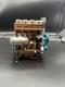 Teching All-metal 4-cylinder Engine Model Assembled Working Motorized Display