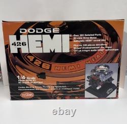Testors Dodge 426 Hemi V-8 High Performance Engine Model 1/4 Scale New Open Box