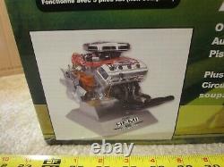 Testors Vintage Dodge Hemi 426, A-990 model kit. 1/4 motorized race engine. NOS